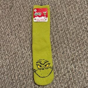 Dr. Seuss Grinch Lime Socks